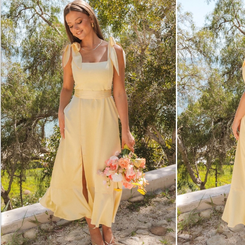 Show Me Your MuMu Garden Midi Dress